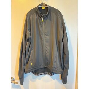 Mavic WarmTech Cycling Jacket Mens XXL Black Full Zip Thermal Jersey Bike Coat